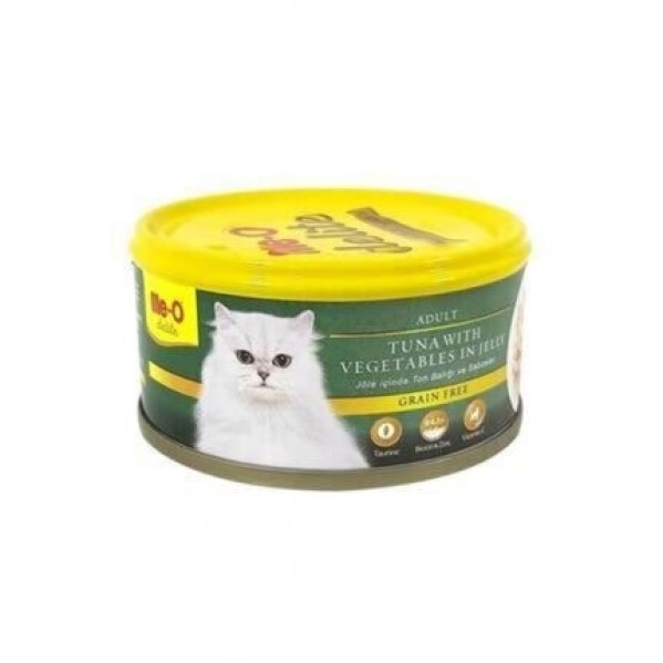 ME-O DELİTE TUNA&SEBZE JÖJELİ 80GR KONSERVE KEDİ MAMASI